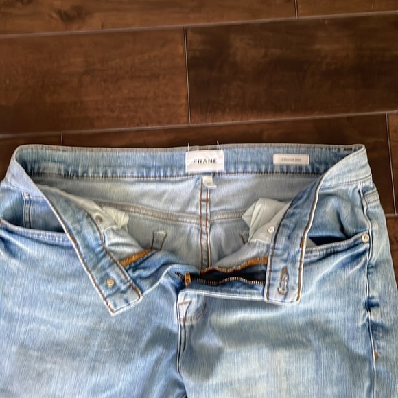 Men’s Frame jeans L’Homie Slim comfy stretchy sz33 bestseller light blue - Picture 7 of 16